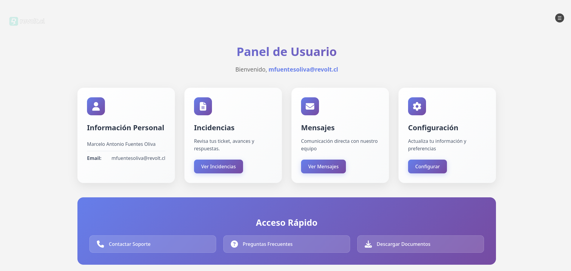 Revolt - Soporte TI, Ciberseguridad y Programación